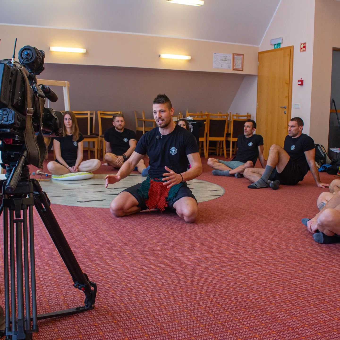 Snemanje Tednik SLO 1