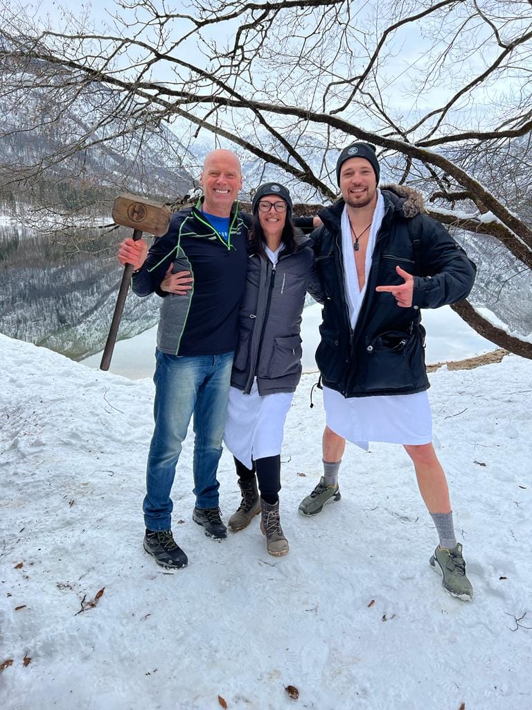 Tanja, Pia in Boris Vene